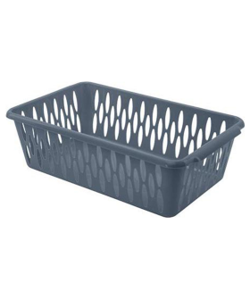 Delta Корзинка для хранения Keeplex Light S 25,5×15×7,2 см KL201110026 космический серый Delta Корзинка для хранения Keeplex Light S 25,5×15×7,2 см KL201110026 космический серый