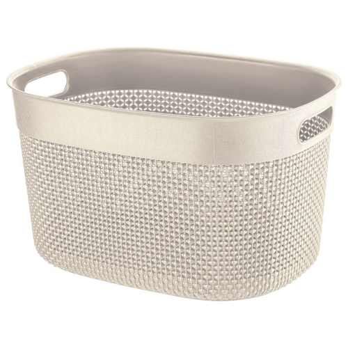 Корзина для хранения OSLO 18 л РТ1353МЛ-10 молочная