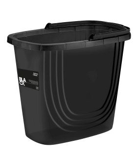 DELTA Ведро прямоугольное Spin&Clean Black 10 л SC111710621