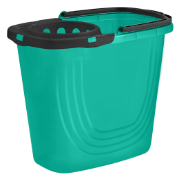 DELTA Ведро прямоугольное Disco с отжимом 10 л SC111811027 аквамарин