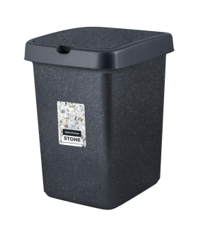 DELTA Контейнер для мусора Stone 25 л SC460511026 темный камень DELTA Контейнер для мусора Stone 25 л SC460511026 темный камень