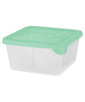 DELTA Контейнер для продуктов Sugar&Spice Delicate 0,45 л квадратный SE151311000 эвкалипт