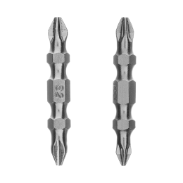 Gross Набор бит двухстор., PH2-PH2х45мм, PZ2-PZ1х45мм, сталь S2, 2 шт. 112109