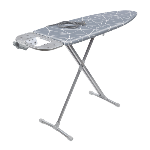 Гладильная доска Nika-light НЛ/5 с линиями на сером