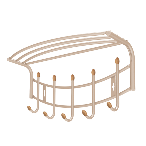 Вешалка настенная ВНП4Д/Б бежевый