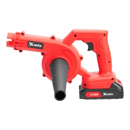 Matrix Воздуходувка-пылесос акк. портативная, LB-185, 35 м/с, 170 м3/ч, Li-Ion, 20 В 59620