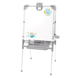 НИКА Мольберт-доска знаний двусторонний (М2/СР серый)