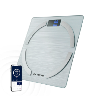 Polaris Весы напольные электронные PWS 1886 IQ Home серебряный Polaris Весы напольные электронные PWS 1886 IQ Home серебряный