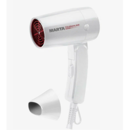 MARTA Фен 1200W MT-1435 белый жемчуг