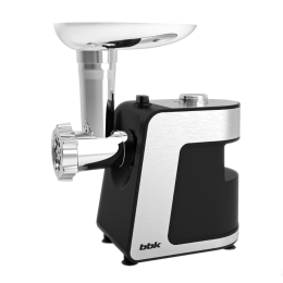 BBK Мясорубка 2000W BBK MG2000 металлик/черный