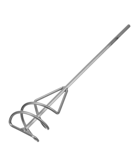 Сибртех Миксер для строительных смесей, 80х9х400мм, шестигранный хвостовик 84951