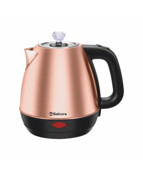 SAKURA Электрический чайник SA-2188CB 1,8л медь/черн