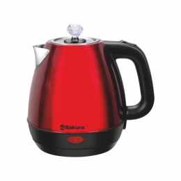 SAKURA Электрический чайник SA-2188RB 1,8л красн/черн