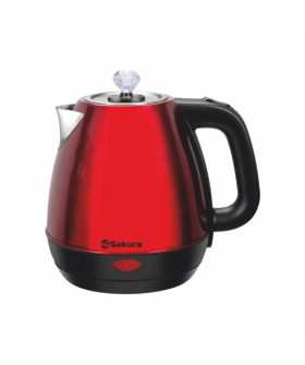 SAKURA Электрический чайник SA-2188RB 1,8л красн/черн