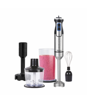 Sakura Блендерный набор SA-6273SBK DC мотор 1500 Вт стальн.корпус венчик чоппер стакан картофелемялка