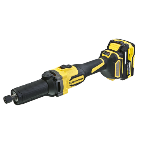Машина шлифовальная прямая аккумуляторная Hanskonner, цанга 6мм HSG1868