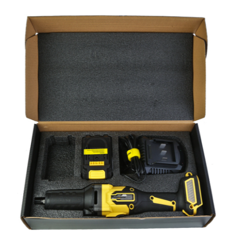 Машина шлифовальная прямая аккумуляторная Hanskonner, цанга 6мм HSG1868