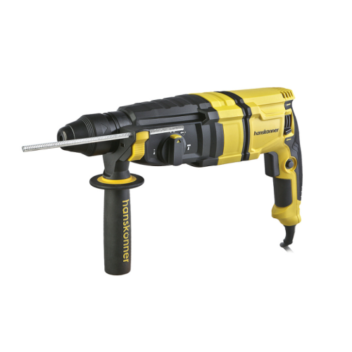 Перфоратор Hanskonner,1100Вт, 30мм, 3.3Дж, 0-5100уд/мин,3 реж, 4м кабель,ВИБРОЗАЩИТА HRH1130AVS