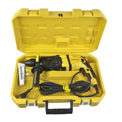 Перфоратор Hanskonner,1100Вт, 30мм, 3.3Дж, 0-5100уд/мин,3 реж, 4м кабель,ВИБРОЗАЩИТА HRH1130AVS