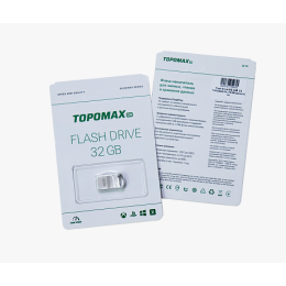 TOPOMAX Flash Drive 32G USB 2.0 PK_TG105 (металл)