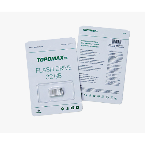 Flash Drive 32G USB 2.0 TOPOMAX PK_TG105 (металл)