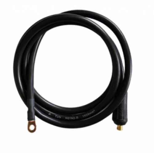 Кабель сварочный многожильный 16мм2, с вилкой 10-25мм, 2м Sturm! AWK-2160