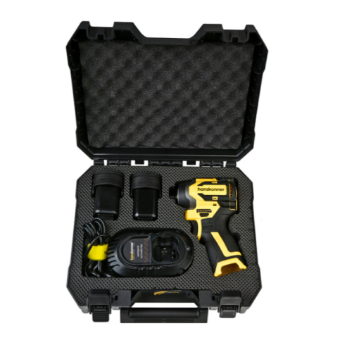 Винтоверт удар б/щ Hanskonner PLATINUM, 14,4В, 120Нм, 1/4", 4 режима,2х2Ач HCD200H