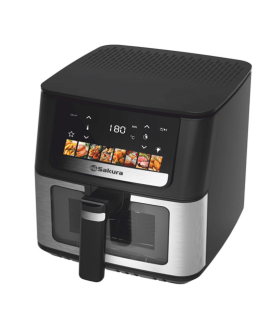 Sakura Аэрогриль SA-7691BK 7л 60мин таймер, отсрочка старта
