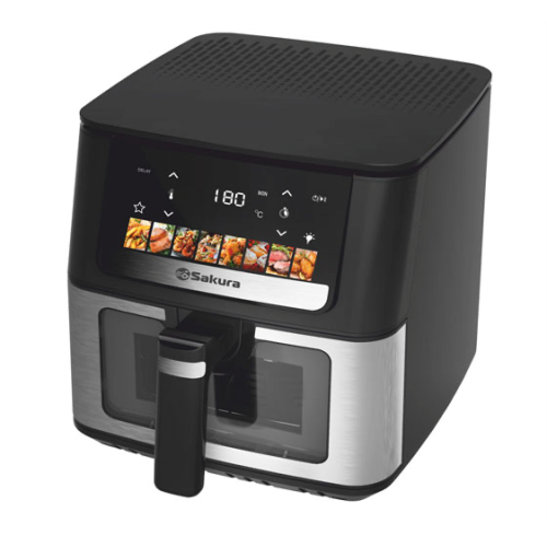 Аэрогриль Sakura SA-7691BK 7л 60мин таймер, отсрочка старта