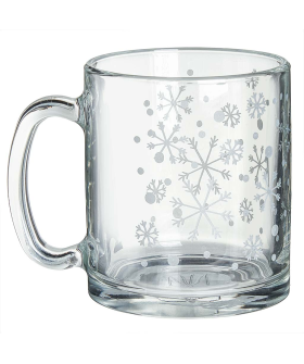 DELTA Кружка для чая 300 мл Снегопад 208-Г
