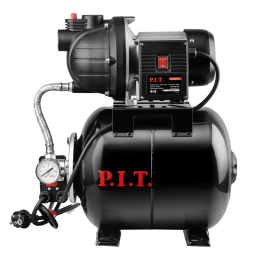 P.I.T. Станция насосная POG900-P2 (800Вт, напор 38м, бак 19л, произв-ть 58л/мин,удар. пласт)