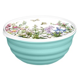 DELTA Миска "Latina" 3,2 л с крышкой с декором "Цветущий луг" (микс) 223111890/00