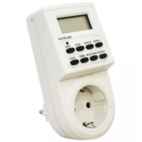 Розетка с таймером (недельная) электронная IP20 16А 3500W ТМ22
