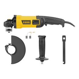 Denzel Углошлифовальная машина AGL180-2000, 2000 Вт, 180 мм, 8500 об/мин 26919