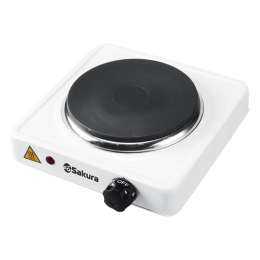 Sakura Электроплитка ПЭ-01 белая 1000 Вт