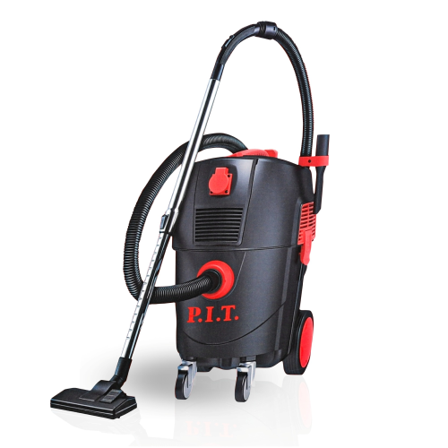Пылесос строительный электрич. P.I.T. PVC30-C1 (1600Вт, роз. 2кВт, бак 30л, ударопрочный пластик)