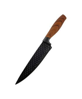 MALLONY Нож с рукояткой софт-тач TRONTO поварской, фактурное лезвие, 20 см 110640-SK MALLONY Нож с рукояткой софт-тач TRONTO поварской, фактурное лезвие, 20 см 110640-SK