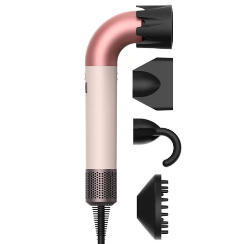 Фен для волос Beheart Hair Dryer PRO Насадок 6шт pink