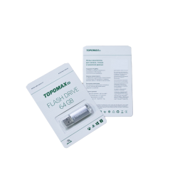 TOPOMAX Flash Drive 64G USB 2.0 PK_ROCKETSL (серебро)