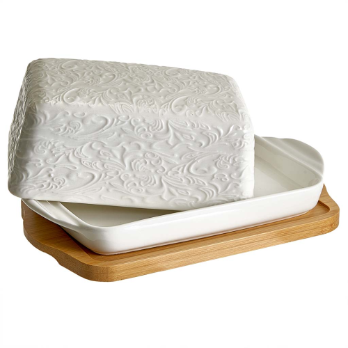 Масленка на бамбуковой подставке AK5-0036