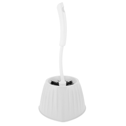 DELTA Набор для туалета (ершик + подставка) Rock'n'Roll угловой SC341111006 белый