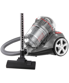 SUPRA Пылесос VCS-2525 серый/черный, 420/2450 Вт