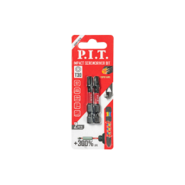 P.I.T. Бита ударная магнитная T30x50 мм, IMPACT, торсионная зона, 2 шт. (ASDR01-50T30)