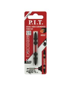 P.I.T. Бита ударная двусторонняя магнитная PH2-PZ2x65 мм, IMPACT, торсионная зона (ASDR03-065C)