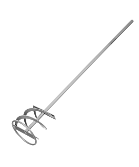 Сибртех Миксер для красок и штукатурных смесей, 100х10х600мм, шестигранный хвостовик 84964