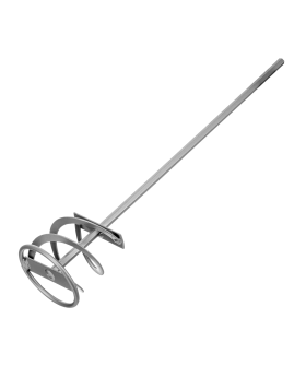 Сибртех Миксер для красок и штукатурных смесей, 80х9х400мм, шестигранный хвостовик 84963