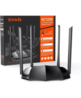 Tenda Беспроводной  маршрутизатор AC8 v2.0 АС1200 черный