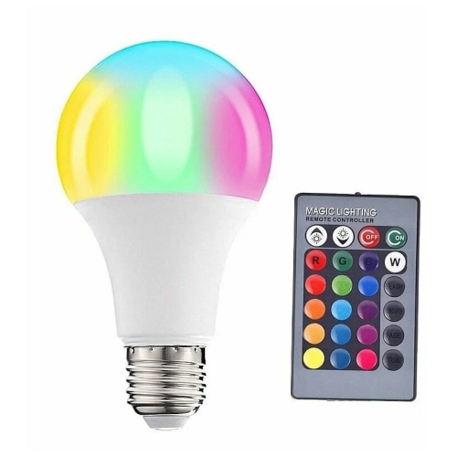 Умная лампа 20w A80 RGBW + пульт