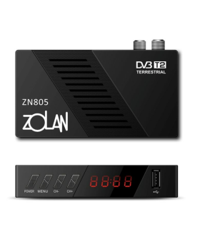 ZOLAN Ресивер ZN 805 DVB-T2/C/Wi-Fi/IPTV/MEGOGO/YouTube 