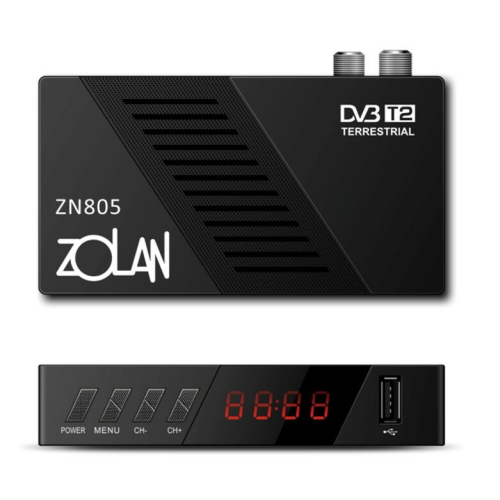 Ресивер ZOLAN ZN 805 DVB-T2/C/Wi-Fi/IPTV/MEGOGO/YouTube 